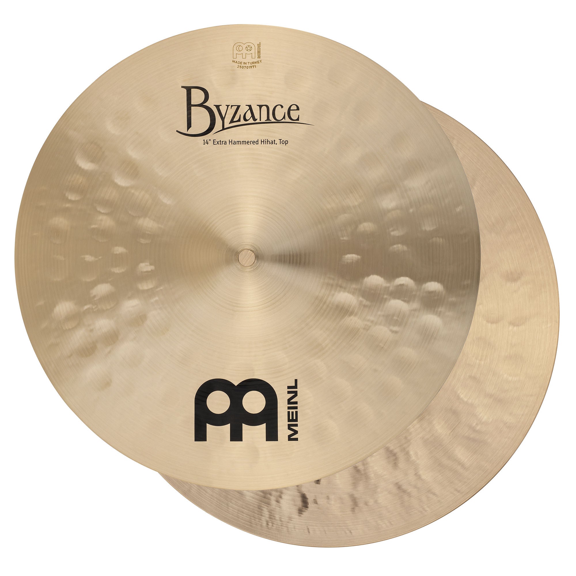 ~NEW!~ Meinl B14EHH Byzance Traditional 14" Extra Hammered Hi-Hat Pair Cymbals